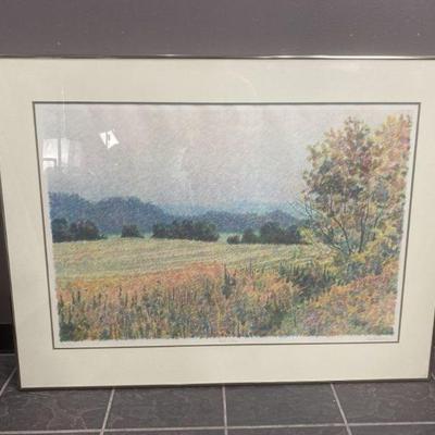 Lot 509 | Signed Numbered Mike Pease Landscape Print
