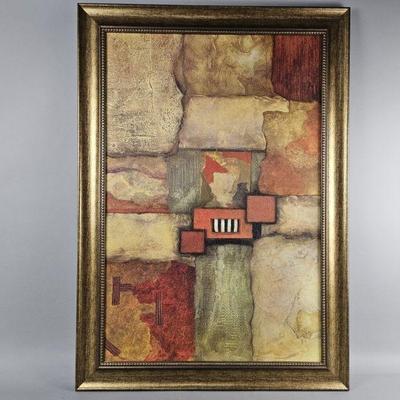 Lot 251 | Vintage 24×30" Textured Contemporary Decor
