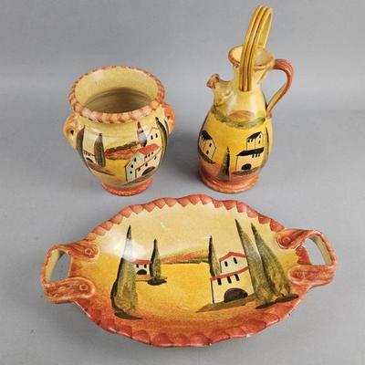Lot 269 | Vtg Ita-Lica Ars Italian Pottery
