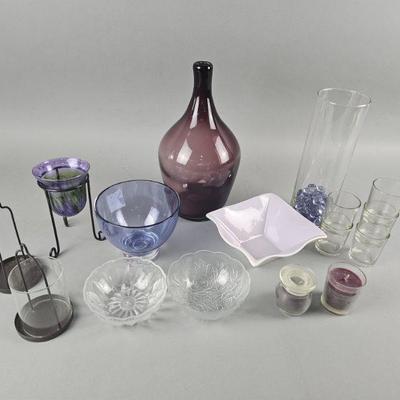 Lot 76 | Vintage Mikasa Bowl, Purple Decor & More!
