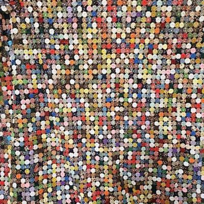 Lot 463 | Vintage 1976 Handmade Yo Yo Quilt
