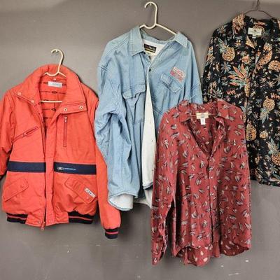 Lot 214 | Vintage XL Ford MotorSport Jacket & More!
