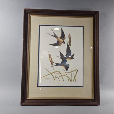 Lot 497 | Vtg Signed Guy Coheleach "Barn Swallow"
