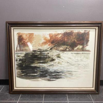 Lot 513 | Vintage Signed McNea Watercolor
