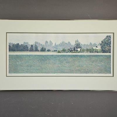 Lot 543 | Vtg Mike Pease "Homestead" Artist Proof
