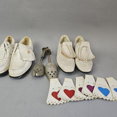 Lot 183 | Vintage Golf Shoes, Shoe Trees, and Kilties
