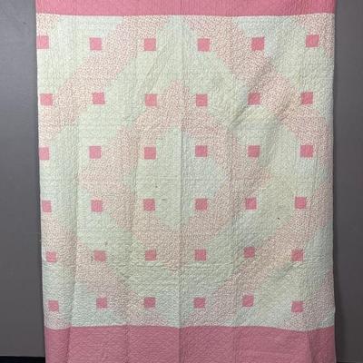 Lot 462 | Vintage Pink Quilt
