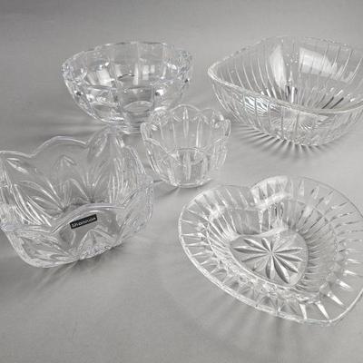 Lot 242 | Vintage Crystal Shannon & Crystal Bowls
