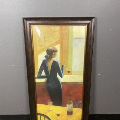 Lot 437 | Miguel Dominguez French Inspired Print
