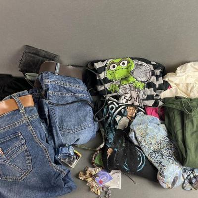 Lot 98 | Lot of Clothes and Costume Jewelry
