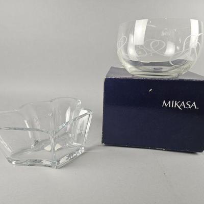 Lot 78 | Vintage Mikasa Crystal Bowls
