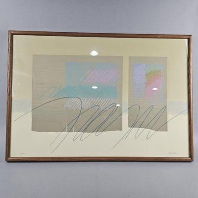 Lot 477 | Signed & Number Sullivan Abstract Art

