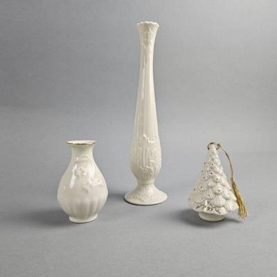Lot 229 | Vintage Lenox Floral Melody Bud Vase & More!

