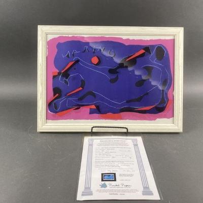 Lot 405 | 1967 Marino Marini Horse With COA
