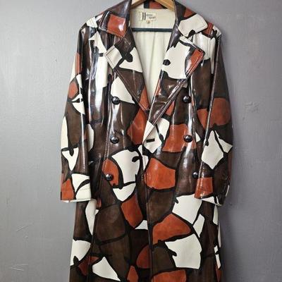 Lot 187 | Vintage Hauser Sport Patchwork Style Rain Coat
