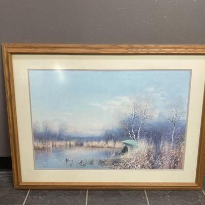 Lot 518 | Vintage Sugar Bush Print
