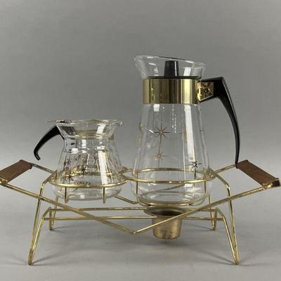 Lot 5a | Vintage Pyrex Atomic Coffee Server Set
