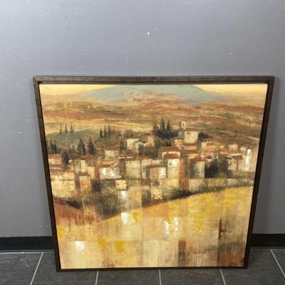 Lot 401 | " Azienda" Print On Canvas

