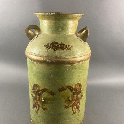 Lot 134 | Vintage Painted Milk Can

