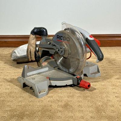 RIDGID MITER CIRCULAR SAW | With paperwork, etc.

