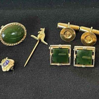 Cuff Links * Kangaroo Pin * Nile Tie Tack
