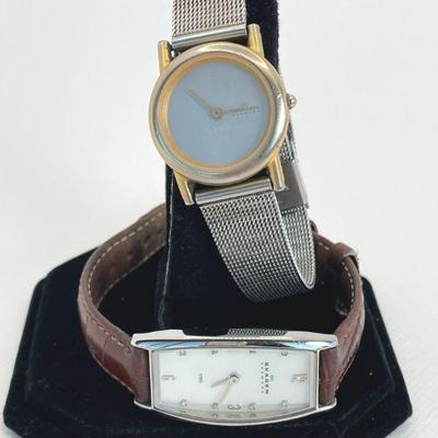 Ladies Skagen Watches * Non Working…need Batteries
