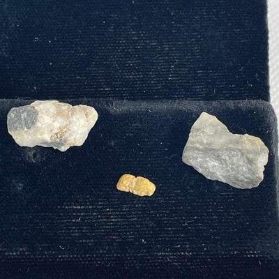 Quartz Nuggets * Gold Nugget .32 Grams
