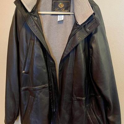 Loro Piana 100 Percent Cashmere Lining And Deer Leather Made In Italy Jacket Size Medium