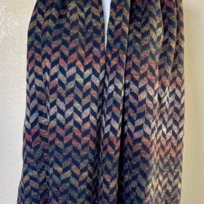 Mckernan Made In Ireland 100 Percent Merino Wool Scarf  16 X 66