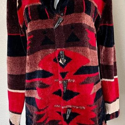 Sweater Sweater Southwest Aztec Cardigan Size Medium 