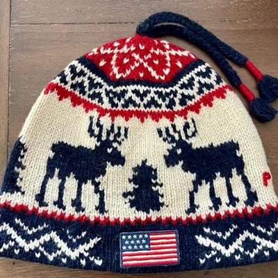 2010 Polo Ralph Lauren Team USA Winter Olympics Wool Knit Hat 