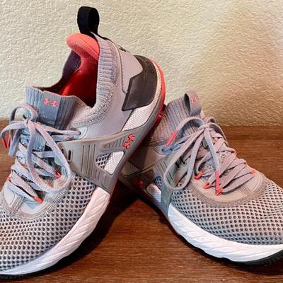 Under Armour Project Rock 4 Steel Black Dwayne Johnson Training Shoes Size Mens 9