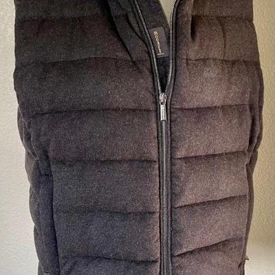 MooRER Forest Oliver 100 Percent Cashmere Vest Made In Italy Material Loro Piana Size 52