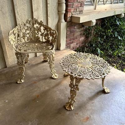 Wrought Iron Set