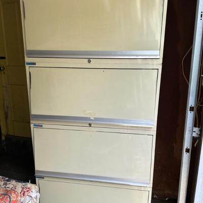 4 section cabinet