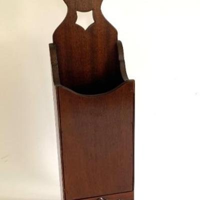 18th century-style carved pipe box