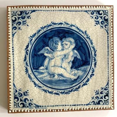 Antique style tile, 11 1/2 x 11 1/2”