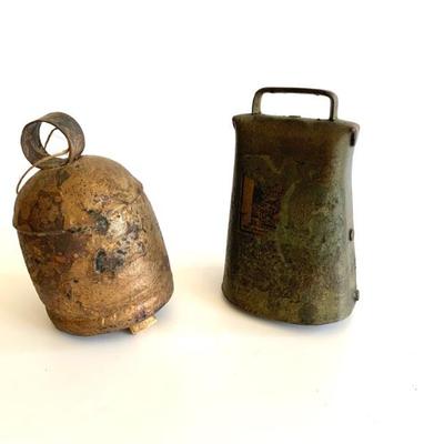 Antique cow bells