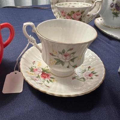 Tea cup collection