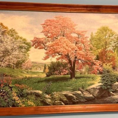 Framed Robert Doares print "Summer Prelude" 