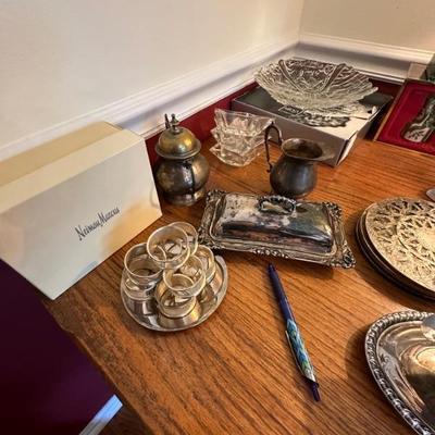 Silver plate & Sterling