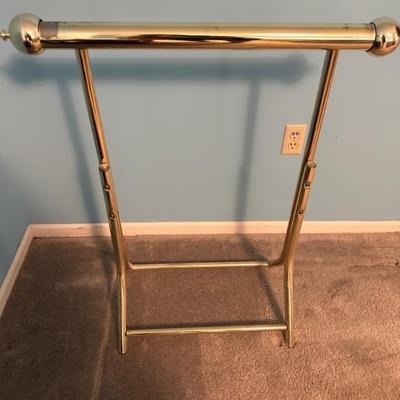 Vintage Brass Quilt Hanger 