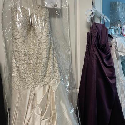 Essense of Australia Wedding Dress 

bridesmaid dresses too!