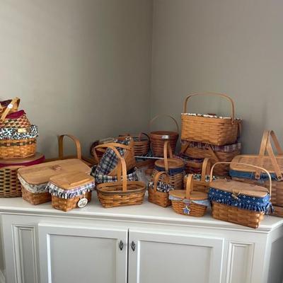 Longaberger retired baskets
