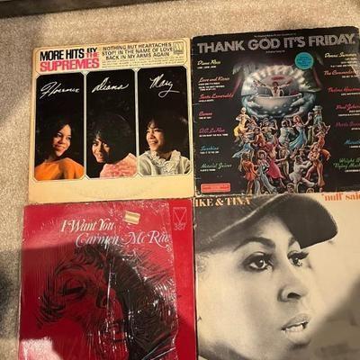 LPs, Records, DVD: Soul, Jazz, Blues, Disco, Black Comedy Vinyl Albums
