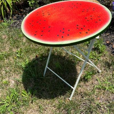 Watermelon Garden Table