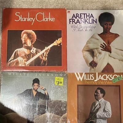 LPs, Records, DVD: Soul, Jazz, Blues, Disco, Black Comedy Vinyl Albums