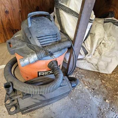 #2166 • Rigid Vacuum, Oreck XL Vacuum and Bag
