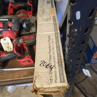 #2064 • Box of Painters Plastic
