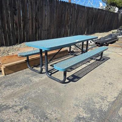 #3000 • Metal Picnic Table
